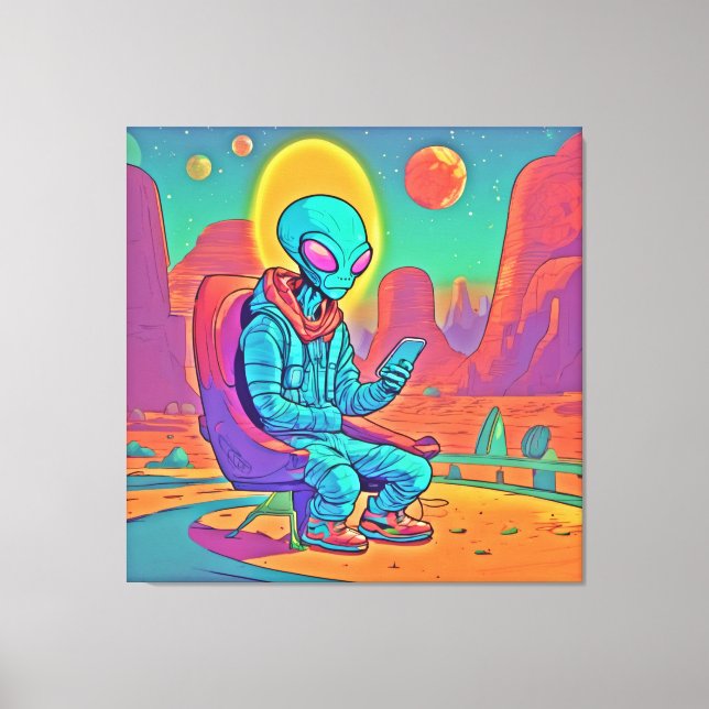 Lienzo Alien Coolness Unleed (Anverso)