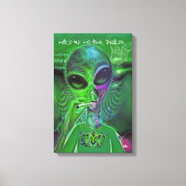 LIENZO ALIEN GRAFFITI CANVAS ME LLEVA A TU RETRO DE NEALE