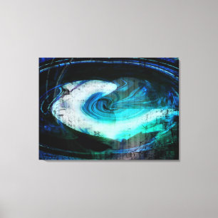 Lienzo Alien Landscape Grunge