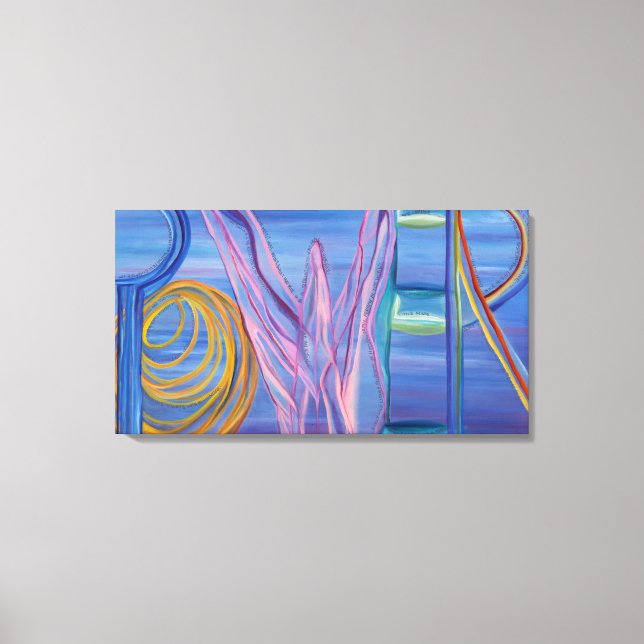 Lienzo ALIMENTACIÓN Pequeña (24,00" x 16,00"), 1,5", senc (Anverso)