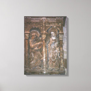 Lienzo Alivio de un capital que representa el anuncio (