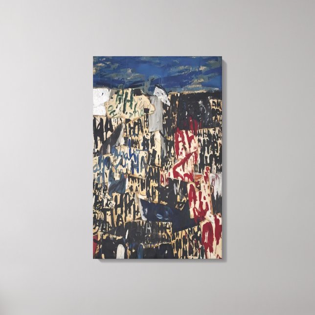 Lienzo Allan Kaprow - Allan Kaprow sobre el legado de los (Anverso)