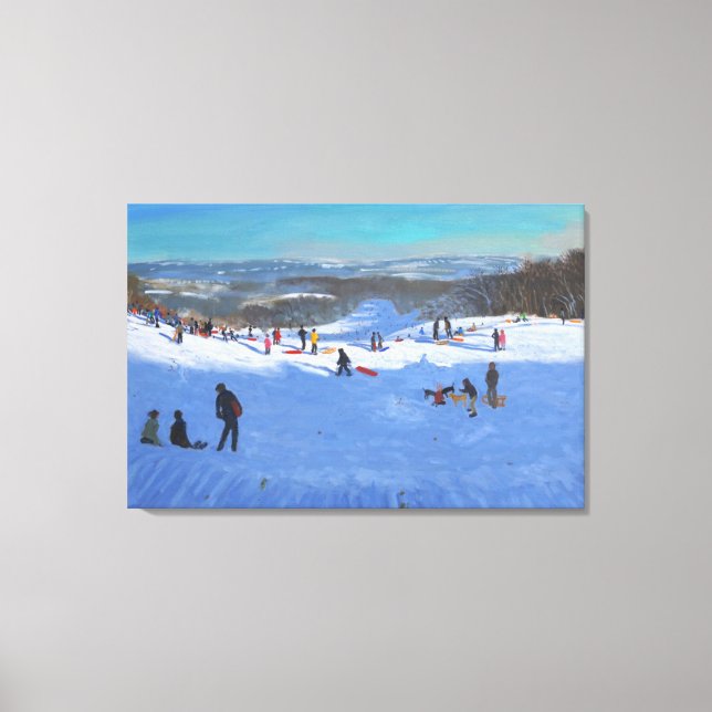 Lienzo Allestree Park Derby 2013 (Anverso)