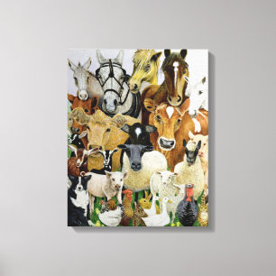 Lienzo Allsorts animal