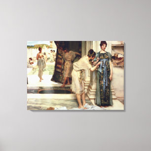 Lienzo Alma-Tadema el el Frigidarium, 1890
