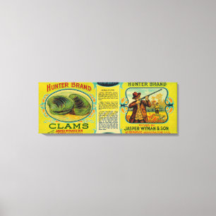 Lienzo Almejas LabelMilbridge, YO del cazador