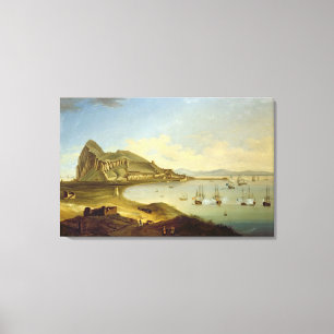 Lienzo Almirante de la escuadrilla azul que llega