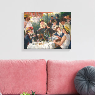 Lienzo Almuerzo de los remeros Renoir