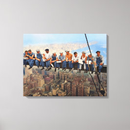 Lienzo Almuerzo en lo alto de un rascacielos 1932 NYC Rem