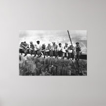 Almuerzo por encima de un rascacielos de 1932 trab