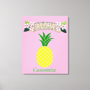 Lienzo Aloha Piña Thunder_Cove