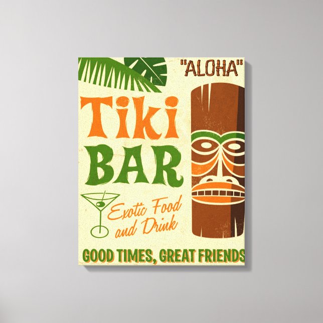 Lienzo Aloha Poster (Anverso)
