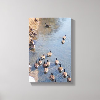 Lienzo Along the River