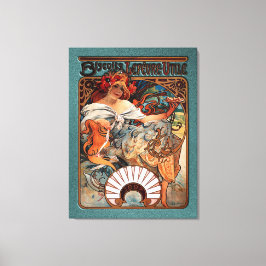 Lienzo Alphonse Mucha Biscuits Lefevre Utile Speckter Frm