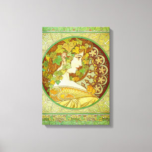 Lienzo Alphonse Mucha Laurel Canvas Poster