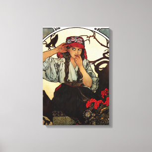 Lienzo Alphonse Mucha Moravian Canvas Poster