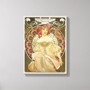 Lienzo Alphonse Mucha Rêverie Daydream CC0103 Art Nouveau