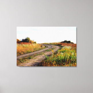 Lienzo "Alrededor de la curva" Paisaje Fotográfico