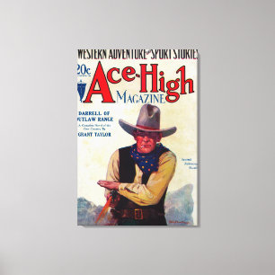 Lienzo Alta portada de revista del as