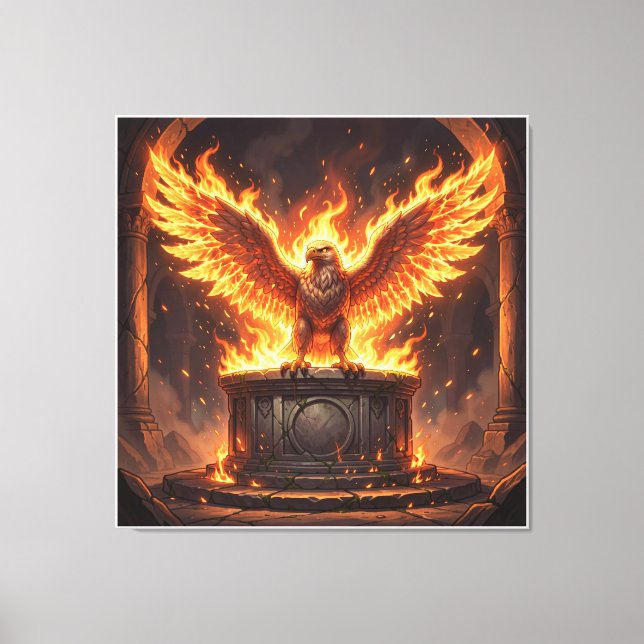 Lienzo Altar Pelásgico del Águila Flamígera 0 (Anverso)