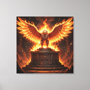 Lienzo Altar Pelásgico del Águila Flamígera II