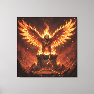 Lienzo Altar Pelásgico del Águila Flamígera V