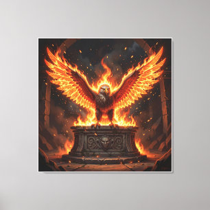 Lienzo Altar Pelásgico del Águila Flamígera VI