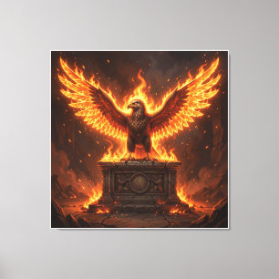 Lienzo Altar Pelásgico del Águila Flamígera VII