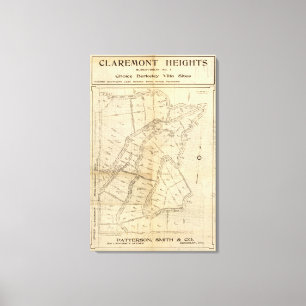 Lienzo Alturas de Claremont