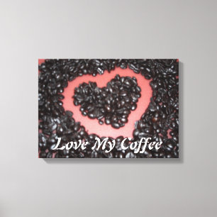 Lienzo Ama Mi Café