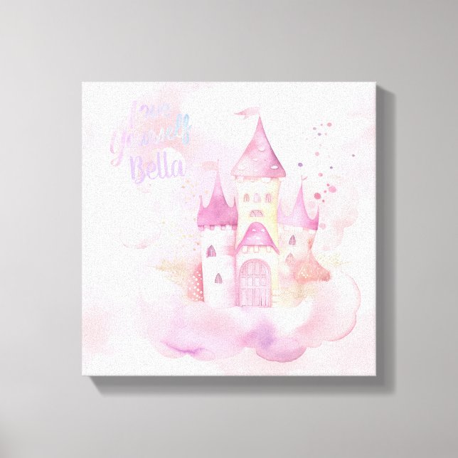 Lienzo Ama tu personalizable (Anverso)