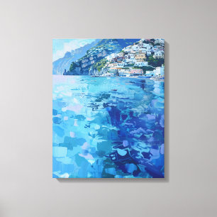 Lienzo Amalfi Blues