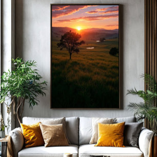 Lienzo Amanecer de Silencio