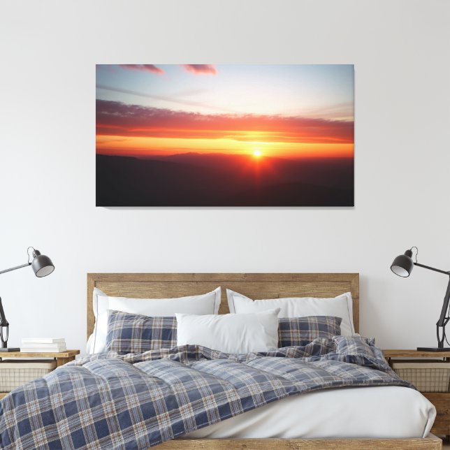 Lienzo Amanecer Dorado  (Insitu(Dormitorio))