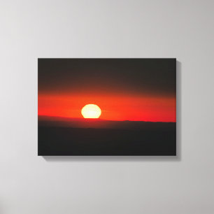 Lienzo Amanecer en Dordoña