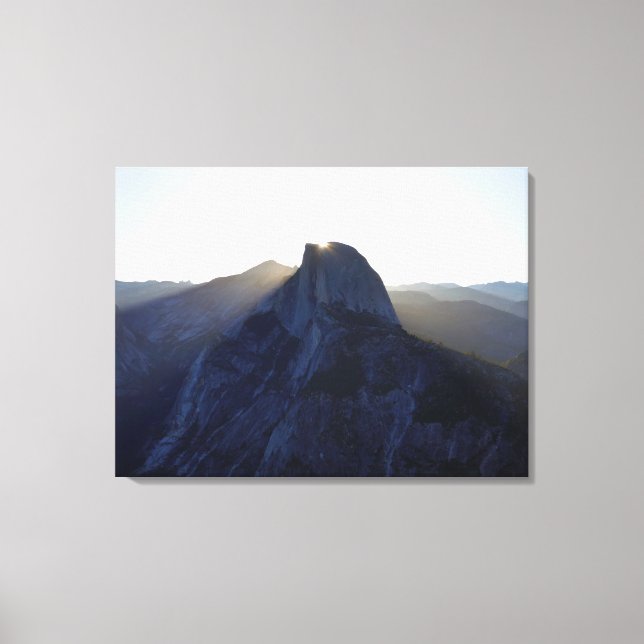 Lienzo Amanecer en Half Dome I (Anverso)