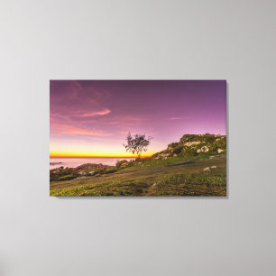 Lienzo Amanecer En La Playa De Florianópolis