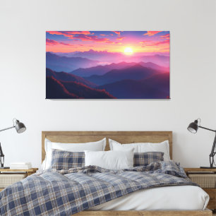 Lienzo Amanecer matutino