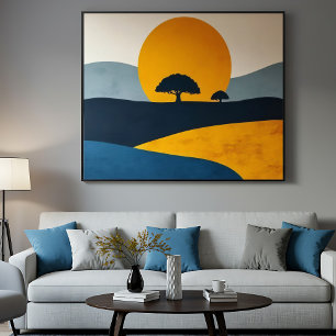 Lienzo Amanecer Silencioso