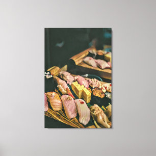 Lienzo Amante asiático del sushi