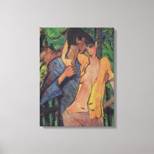 Lienzo Amantes