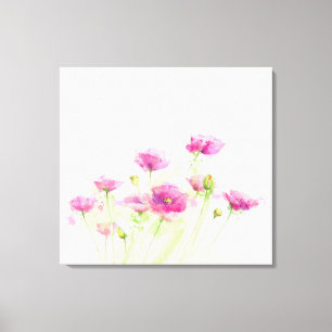 Lienzo Amapolas pintadas 3 de la acuarela