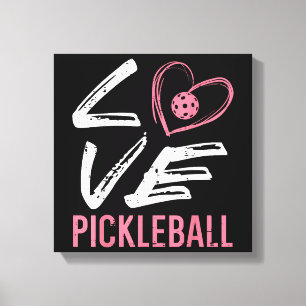 Lienzo Amar a las mujeres Chicas de la pelota de cardíaca