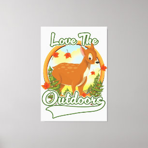 Lienzo Amar al aire libre