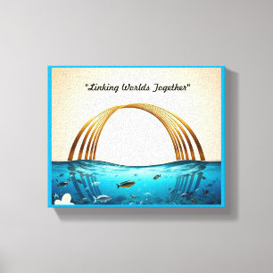 Lienzo "Amar la amistad"