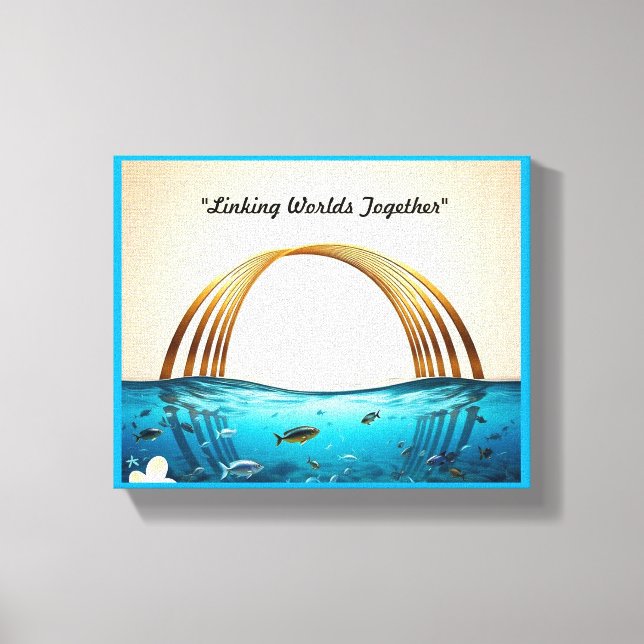 Lienzo "Amar la amistad" (Anverso)