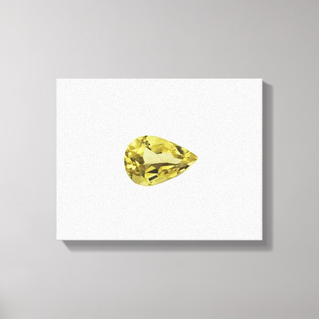 Lienzo Amarillo circular (Anverso)