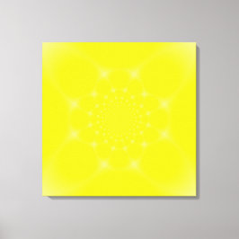 Lienzo Amarillo espumoso