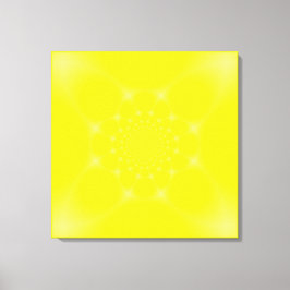 Lienzo Amarillo espumoso