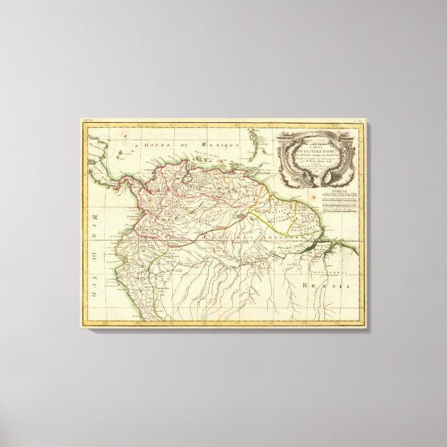 Lienzo Amazonías (Anverso)